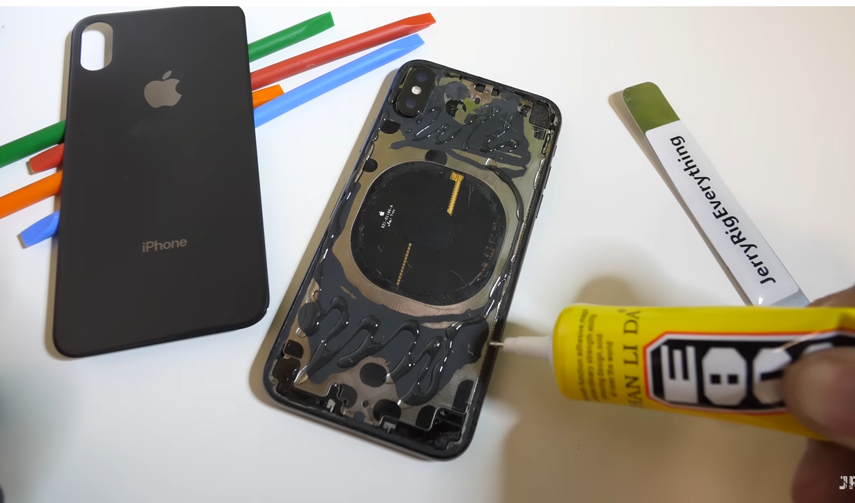 how-to-clean-glue-residue-after-laser-removal-of-iphone-s-back-glass