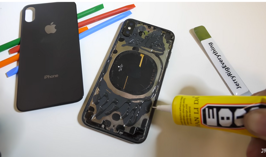 How to Clean Glue Residue After Laser Removal of iPhone's Back Glass